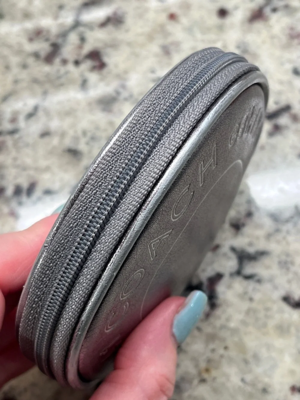 Coach 1941 Metallic Silver Coin Purse EUC - Picture 6 of 9